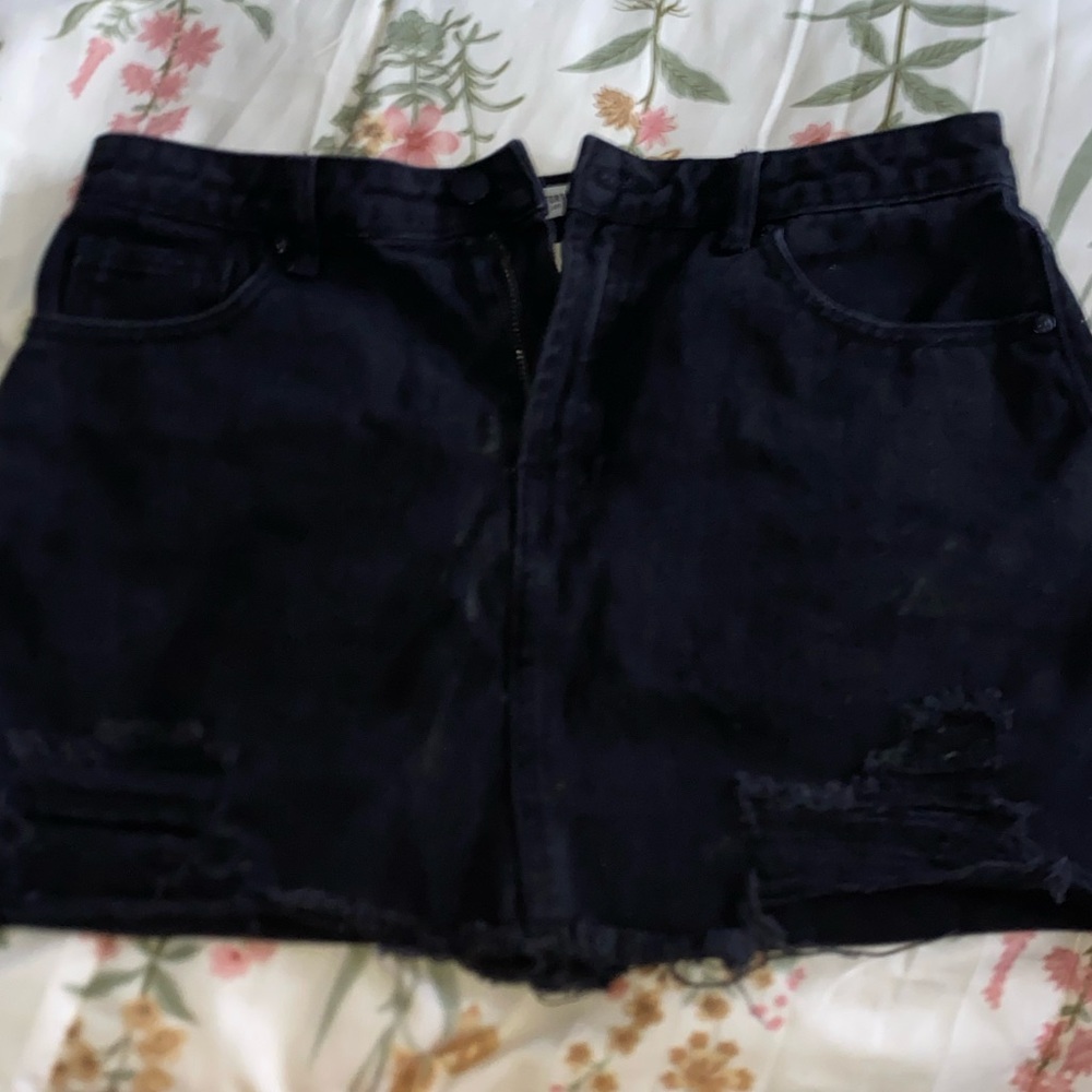 Forever 21 Midnight Black Skirt
